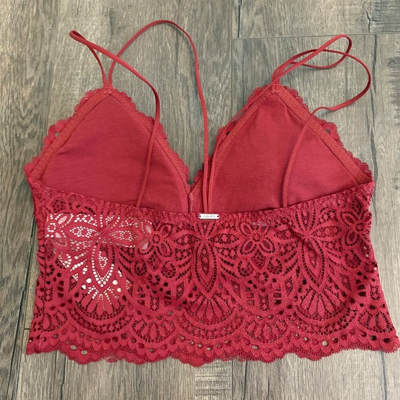 cute gilly hicks lace bralette medium - Picture 2 of 2